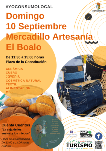 Mercadillo artesanía El Boalo