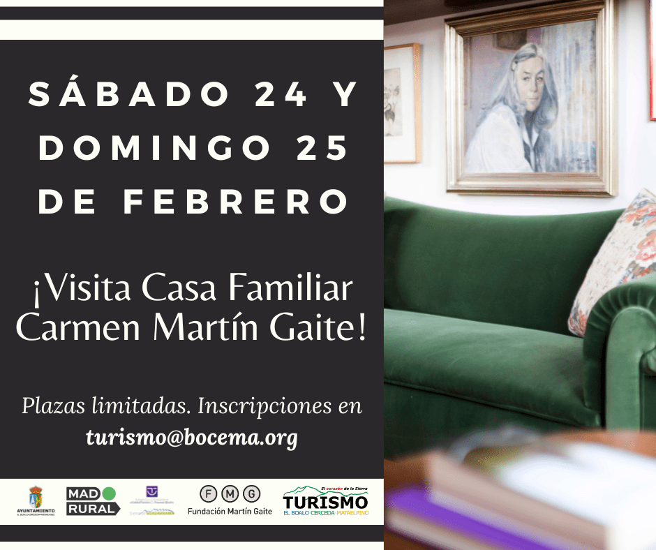 visita casa carmen martin gaite