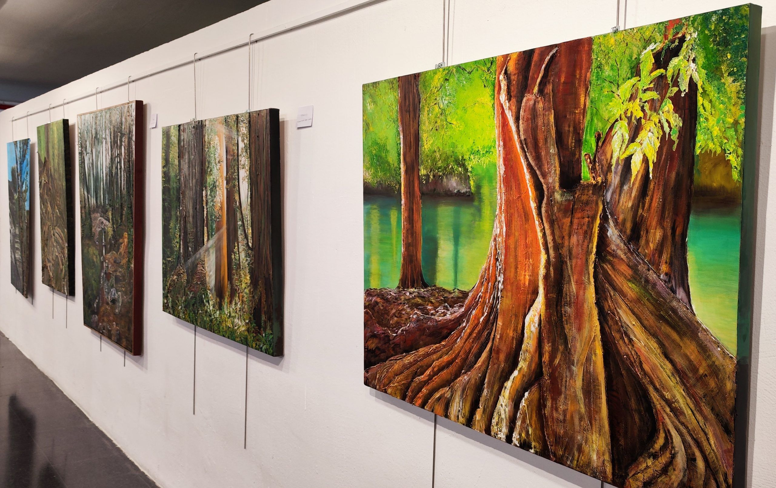 exposición pintura en Guadarrama