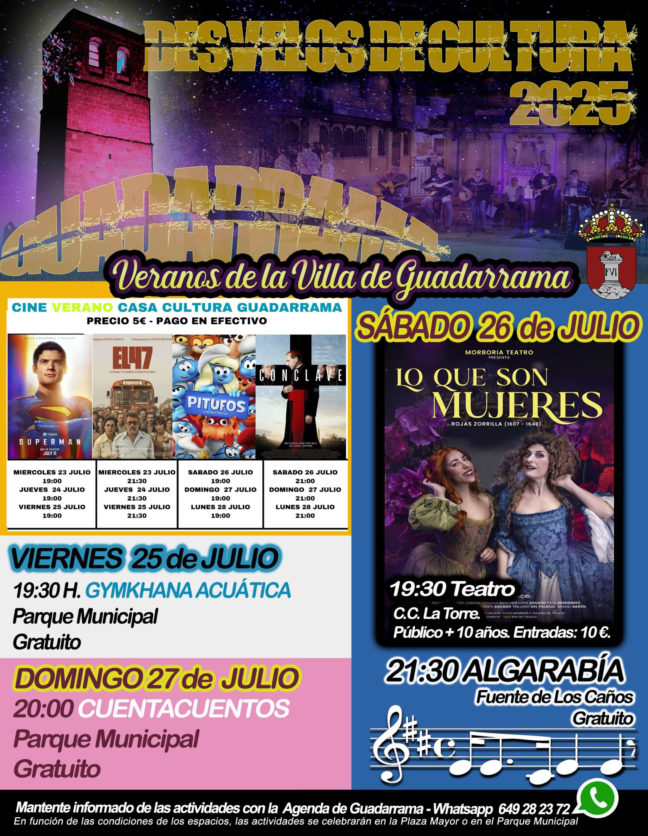 Desvelos julio 2025 (25-26-27)